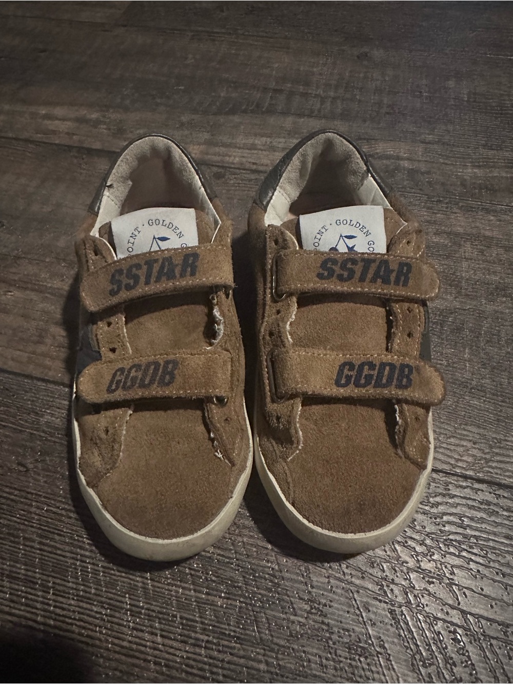 Kids Brown Suede Golden Goose